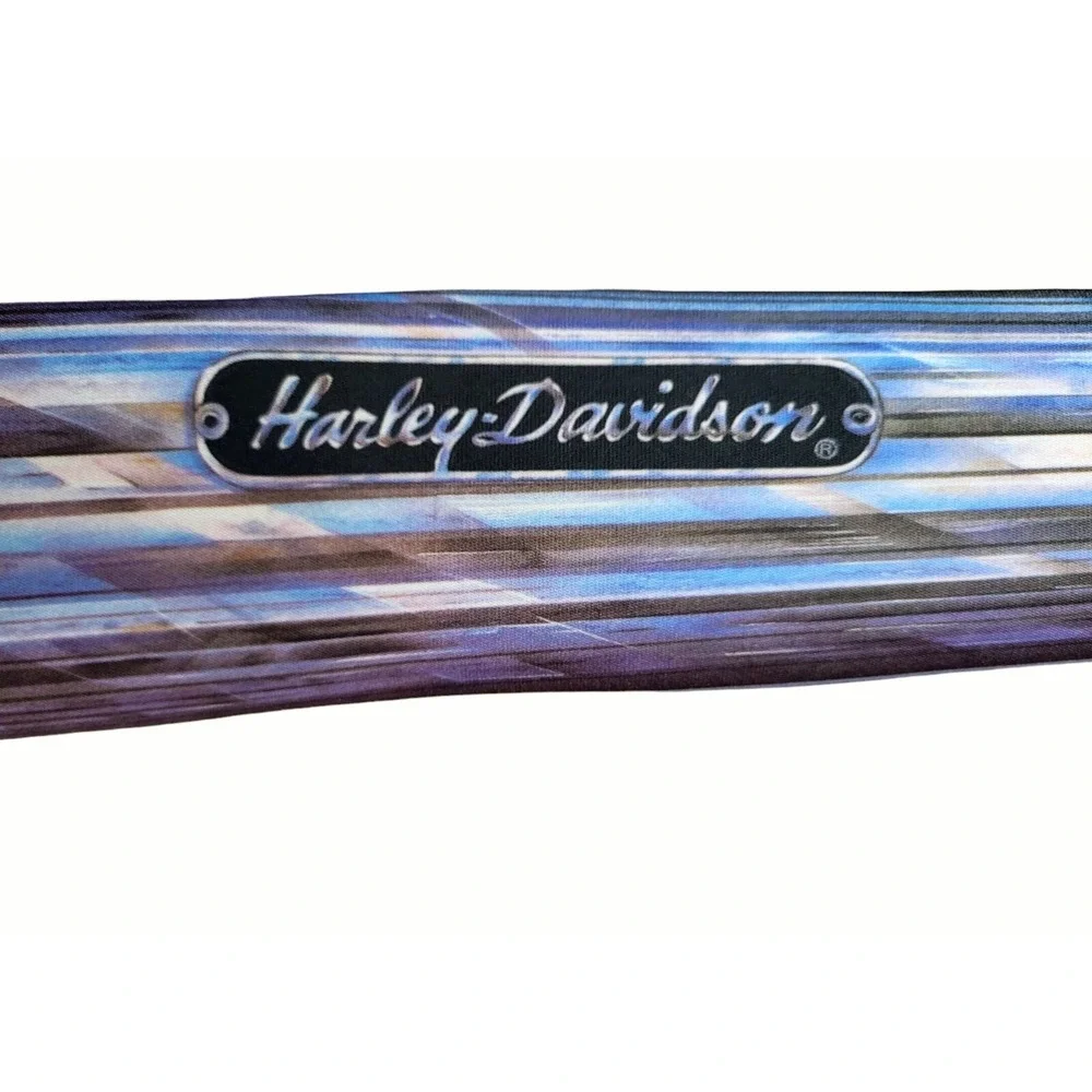 Harley Davidson Neck Tie‎ Ralph Marlin Vintage 1987 